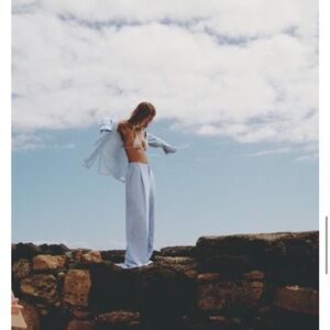 Women's Light Blue Pants